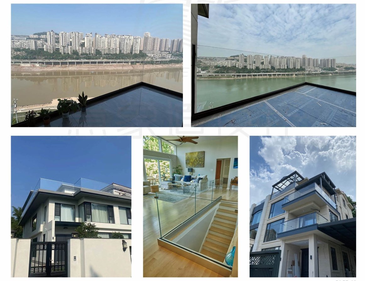 Frameless Glass Guardrail​\​​Glass Balustrade System​\​​All-Glass Railing​\​​Structural Glass Guardrail​